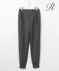 23区 L 【R(アール)】ウールトロストレッチ ジョガーパンツ