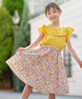 組曲 KIDS 【150-160㎝】サマーフラワー ワンピース