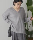 AMERICAN HOLIC バイパチVネックニットプルオーバー