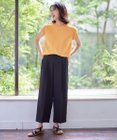 ANY 【洗濯機可能/ウエストゴム】美脚２タック ワイドパンツ