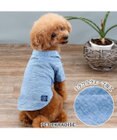 PET PARADISE J.PRESS 杢 ウェーブシャツ 《水色》 小型犬