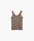 ATON FRESCA CIRCULAR RIB | タンクトップ