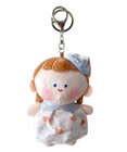 WEGO おしゃれガールぬいぐるみキーホルダー