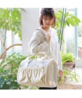 PET PARADISE ペットパラダイス 折畳み キャリーバッグ 【小型犬】  ナチュラル