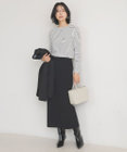 UNFILO ナローライン ニットスカート