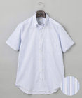 GOTAIRIKU 春夏向け【形態安定】SUMMERPREMIUMPLEATS_ボタンダウンカラー 半袖ドレスシャツ(25年モデル)