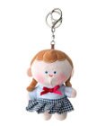 WEGO おしゃれガールぬいぐるみキーホルダー