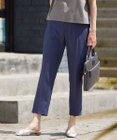 J.PRESS LADIES 【洗える】トロストレッチ テーパード パンツ