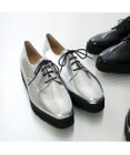 MODE ET JACOMO <carino>【レイン対応】レースアッププラットフォーム