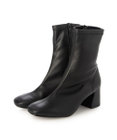 MODE ET JACOMO <carino>【レイン対応】ストレッチヒールブーツ （ブラック）