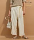 BEIGE， 【L-size】CAROLE / デザインパンツ