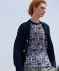 J.PRESS MEN Reyn spooner×J.PRESS 総柄クルーネック ポケットTシャツ