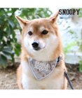 PET PARADISE スヌーピー 首輪 ビーグルスカウト柄 反射付き 【Ｌ】大型犬