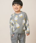 ami amie 【UNISEX】アヒルいっぱいプルオーバー85cm～130cm
