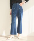 Feroux ランダムパールデニム パンツ
