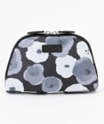 Y'SACCS 総柄プリントハーフムーンポーチ