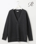 23区 【R(アール)】カシミヤブレンド Vネックニット