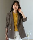 ANY SIS S ウーステッドエステル テーラード ジャケット