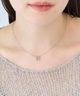 Phoebe 〈金属アレルギー対応〉グロッシーミニホースシューネックレス　シルバー　ステンレス/馬蹄/蹄鉄/ラッキーモチーフ/ギフト/プレゼント