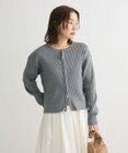 Green Parks ＺＩＰ付きニットカーディガン