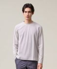 J.PRESS MEN オンでもオフでも品よく快適に【UVカット / 接触冷感 / 吸水速乾】【J.PRESS PREMIUM JERSEY】無地 ロングスリーブTシャツ