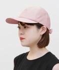 TOCCA 【UV90%以上カット・吸水速乾・接触冷感・抗菌防臭・洗える・サイズ調整可・リボン取り外し可】LOGO RIBBON CAP キャップ