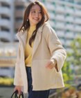 ANY SIS S Luxuryフェイクムートン コート