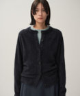 ATON ROYAL CASHMERE FUR | クルーネックカーディガン
