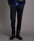 JOSEPH ABBOUD 【軽量】ブロックベロア ストレッチ パンツ
