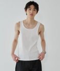 WEGO コットンリブタンクトップ