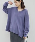 AMERICAN HOLIC バイパチVネックニットプルオーバー