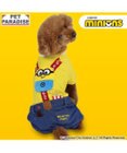 PET PARADISE ミニオン ボブ サスペンダー上下セット風 パンツつなぎ 小型犬