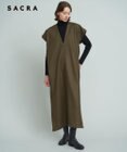 23区 【SACRA】ハイカウントメルトン ワンピース