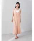 earth music&ecology Ｖネック裾切替キャミワンピース