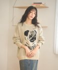 WEGO 【新色追加/ユニセックス着用ITEM/SMLサイズ展開】ジャガードグラフィックプルオーバー（LS）