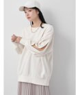 earth music&ecology 袖スリットスウェット