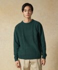 J.PRESS MEN 【Cash Lamb's Wool】ケーブルクルーネック ニット