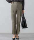 23区 S 【洗える/セットアップ対応】ウールライクカルゼ テーパード パンツ