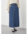 earth music&ecology ナローデニムスカート
