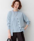 23区 【LEE掲載】レーヨンポリエステルストレッチ Vネック カーディガン