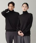 UNFILO MENS 【男女兼用】ソフトサーモ アンチピリングニット タートルネック