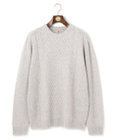 J.PRESS MEN 【KING SIZE】【Cash Lamb’s wool】ケーブルニット / クルー