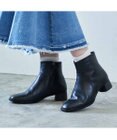 ing <ing>【WEB限定】スクエアトゥショートブーツ