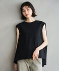 #Newans 【洗える】スクエアシルエットノースリーブカットソー