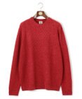 J.PRESS MEN 【KING SIZE】【Cash Lamb’s wool】ケーブルニット / クルー