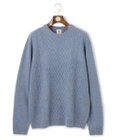 J.PRESS MEN 【KING SIZE】【Cash Lamb’s wool】ケーブルニット / クルー