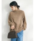 CRAFT STANDARD BOUTIQUE 洗えるコードモールタートルネックプルオーバー