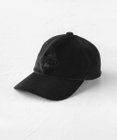TOCCA 【防臭・吸水速乾・UVカット・サイズ調整可・リボン取り外し可】VELVET LOGOCAP キャップ