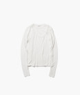 ATON TENCEL SILK CIRCULER RIB | クルー＆タンクレイヤード