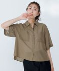 ANY シアーテックリネンシャツ